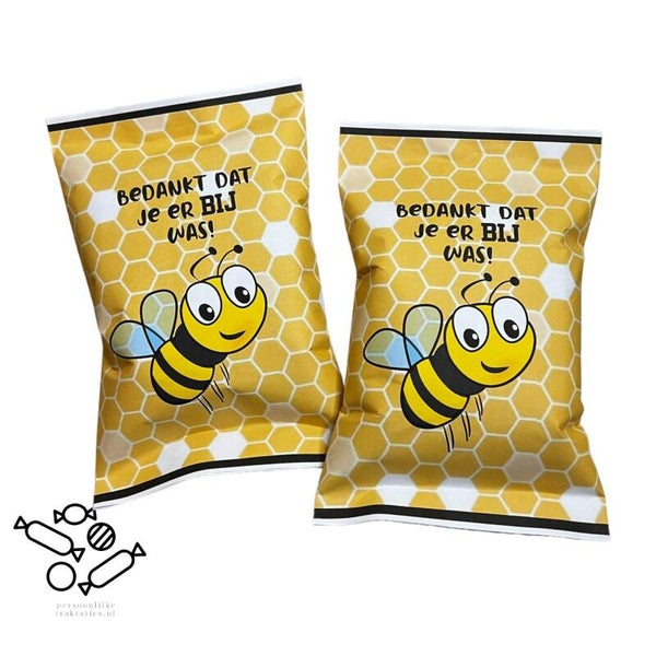 Chips zakjes bij