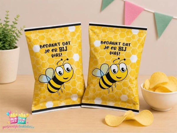 Chips zakjes bij