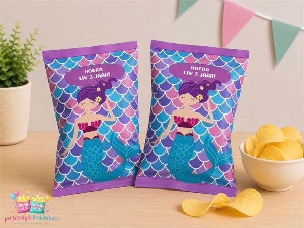 Chips zakjes zeemeermin