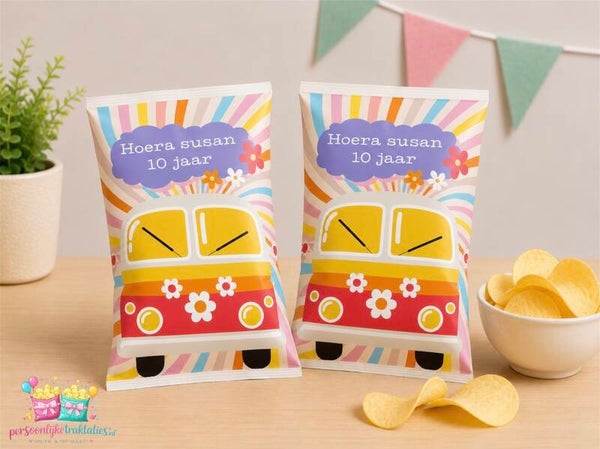 Chips zakje happy