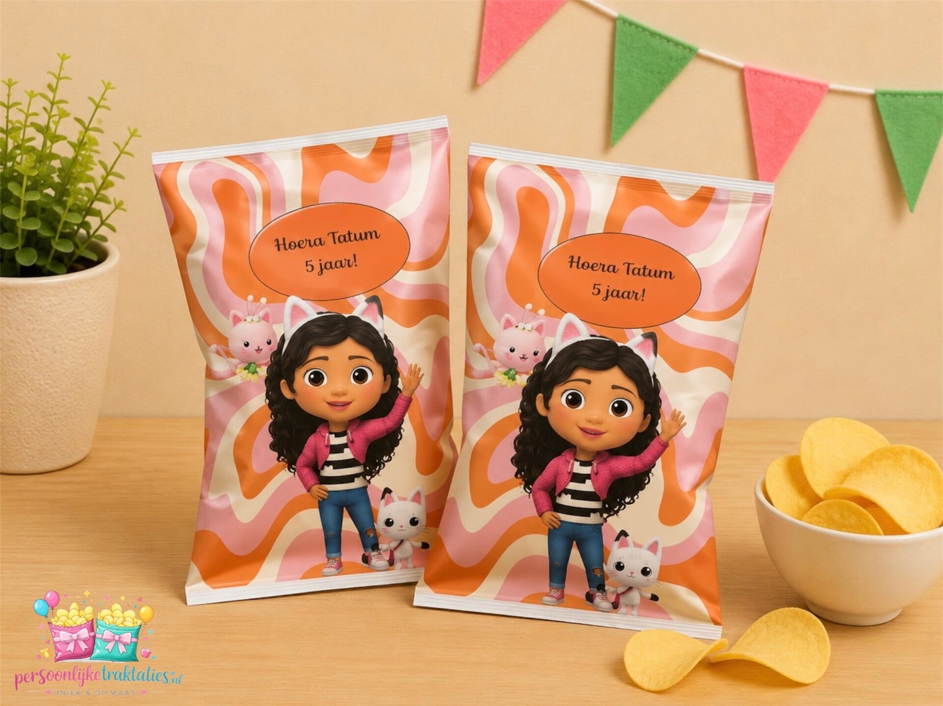 Chips zakjes Gaby dollhouse