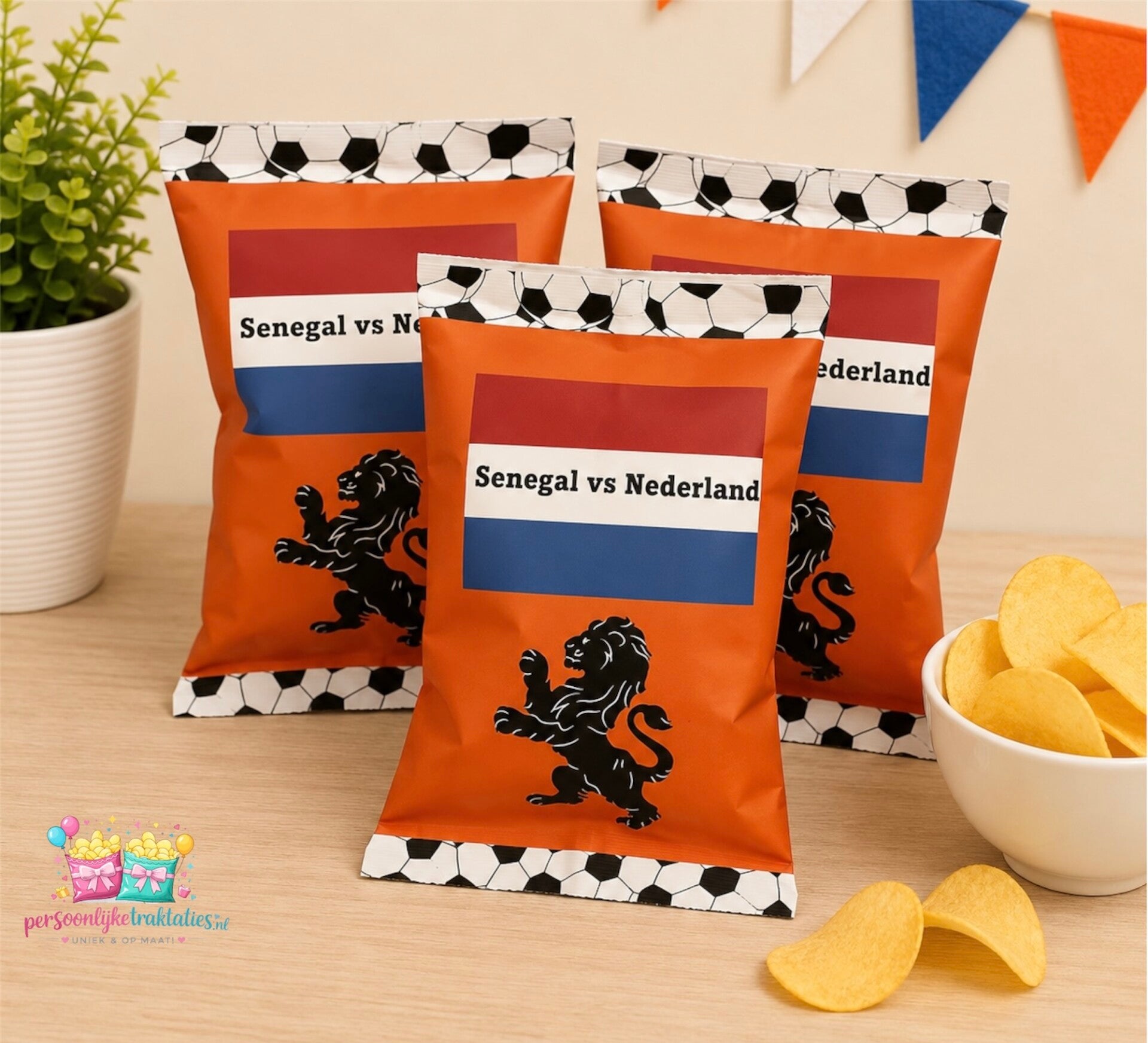 Voetbal chips