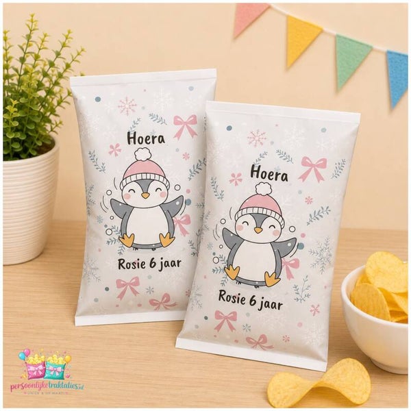 Chips zakjes pinguïn