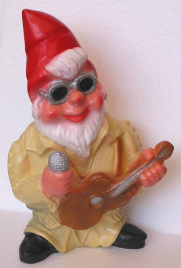 Gartenzwerg Elvis liebt Rock `n` Roll Songs - 3315685
