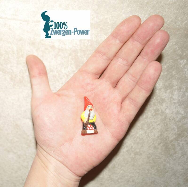 Ganz kleiner Gartenzwerg