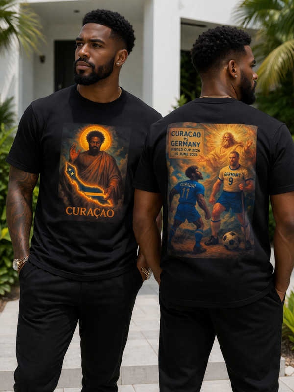 The Blue Wave t-shirt Model #4