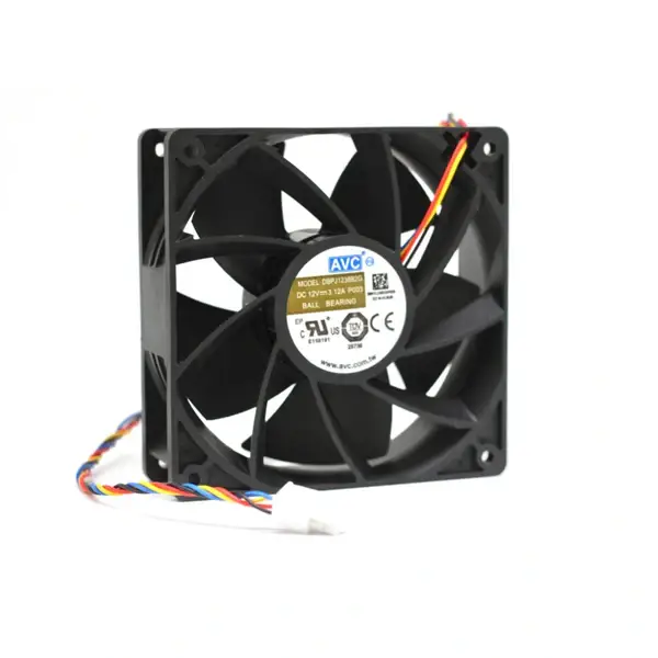 Antminer S19kpro Cooling Fan 12cm Square 4pin - Efficient Cooling for Antminer S19kpro