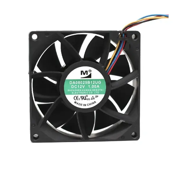 DA08025B12UG Power Supply Cooling Fan 80x80x25mm DC 12V 1.0A Whatsminer P21 PSU Cooler