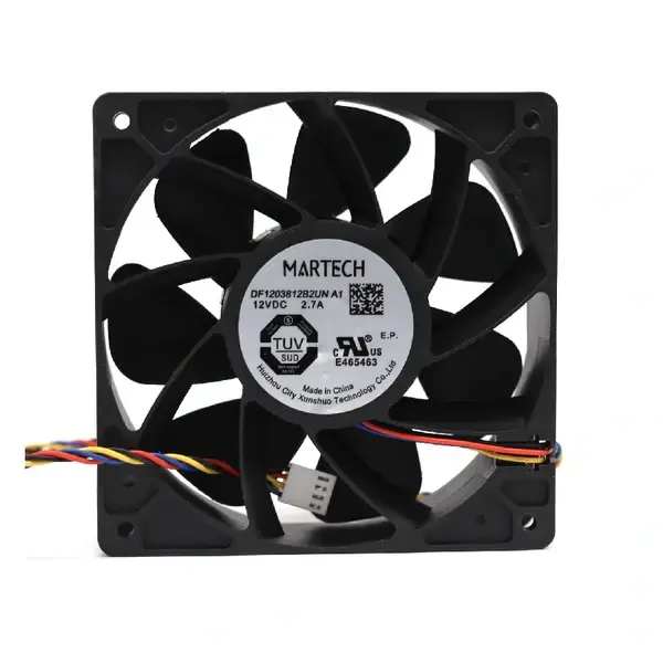 DF1203812B2UN Martech 12V 2.7A 12cm 4pin L7 S19 Cooling Fan 120x120x38mm