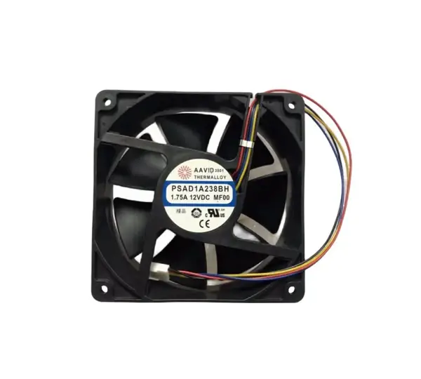 PSAD1A238BH DC Server Square Cooling Fan 12V 1.75A 120x120x38mm 4 Wire 6000 RPM for Antminer