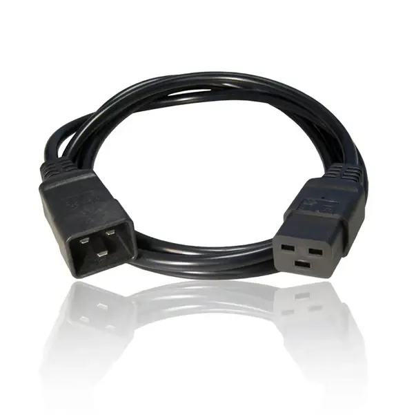 Whatsminer AC Power Cord IEC C19 Female to C20 Male 1.5m 14AWG 250V to PDU Power Distribution Unit