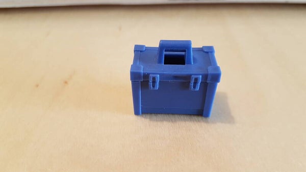 Gereedschapskoffer blauw   #A231