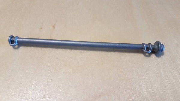 Vlaggenstok zilvergrijs   #A536