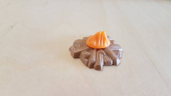 Kampvuur, bruin oranje   #A101