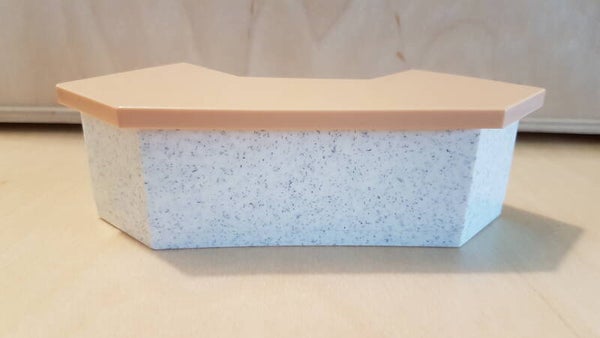 Toonbank  Marmer / lichtbruin   #E6