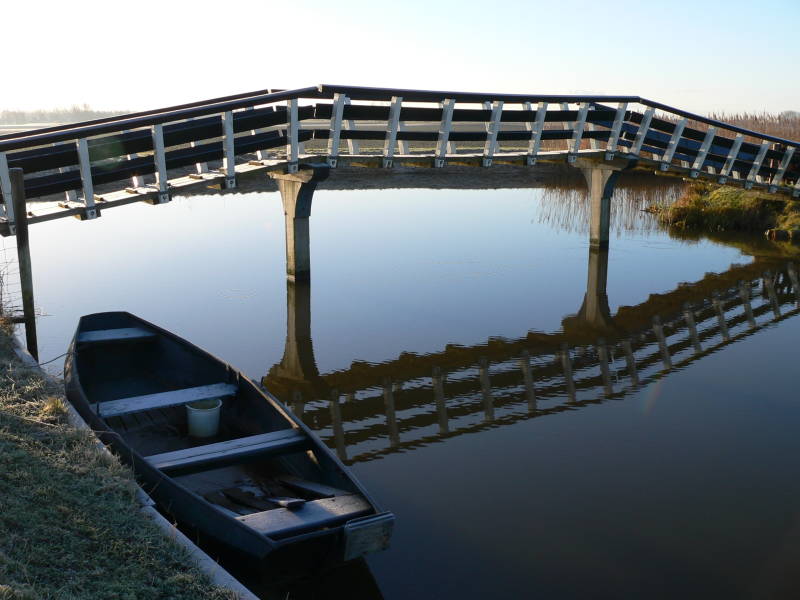 Groenveld, bruggetje over Ringsloot