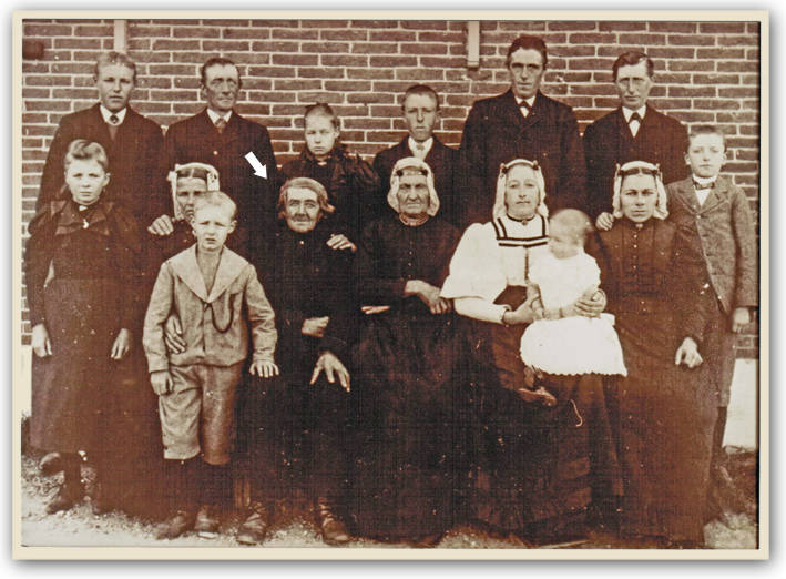 Groenveld, familie Rens 1898