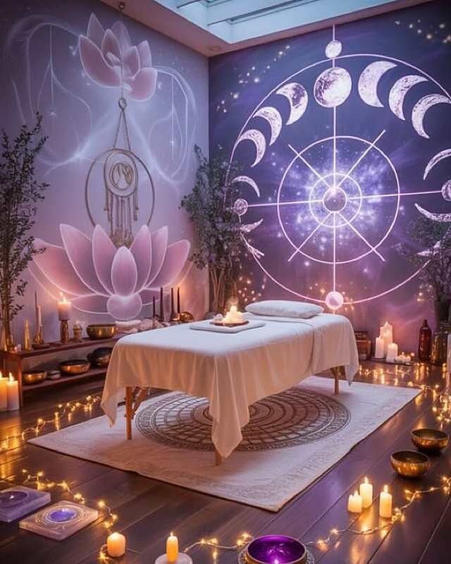 Treatment room at SAI Massage and Wellness in Martindale, Calgary