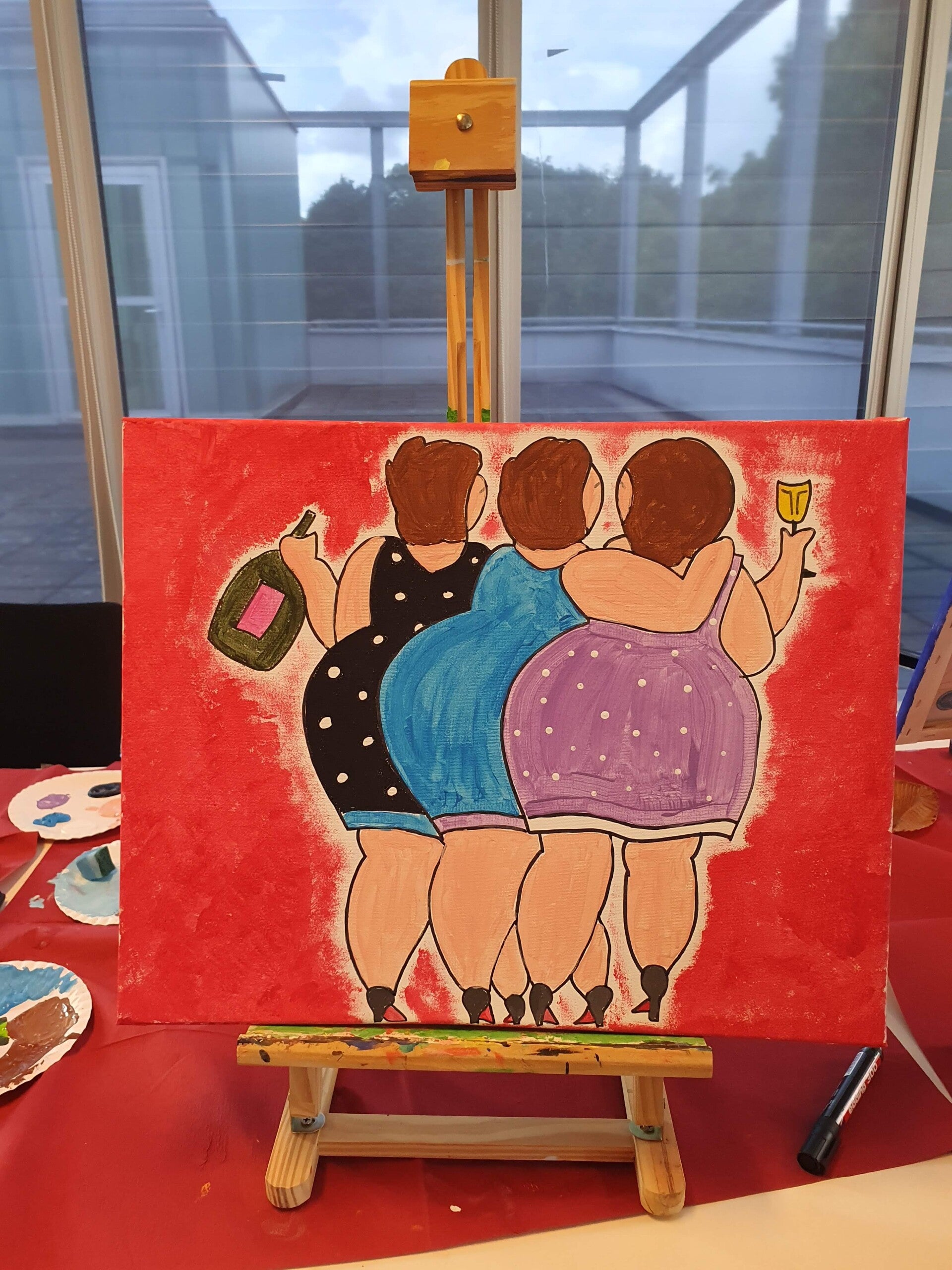 202405workshop, workshops, creatieve workshops, creatieve workshop, workshop drenthe, workshops drenthe, zussen uitje, dikkedamesschilderen, dikke dames schilder, workshop sieraden maken, dikke dames beeldje schilderen, workshop met vriendinnen, leuke wor