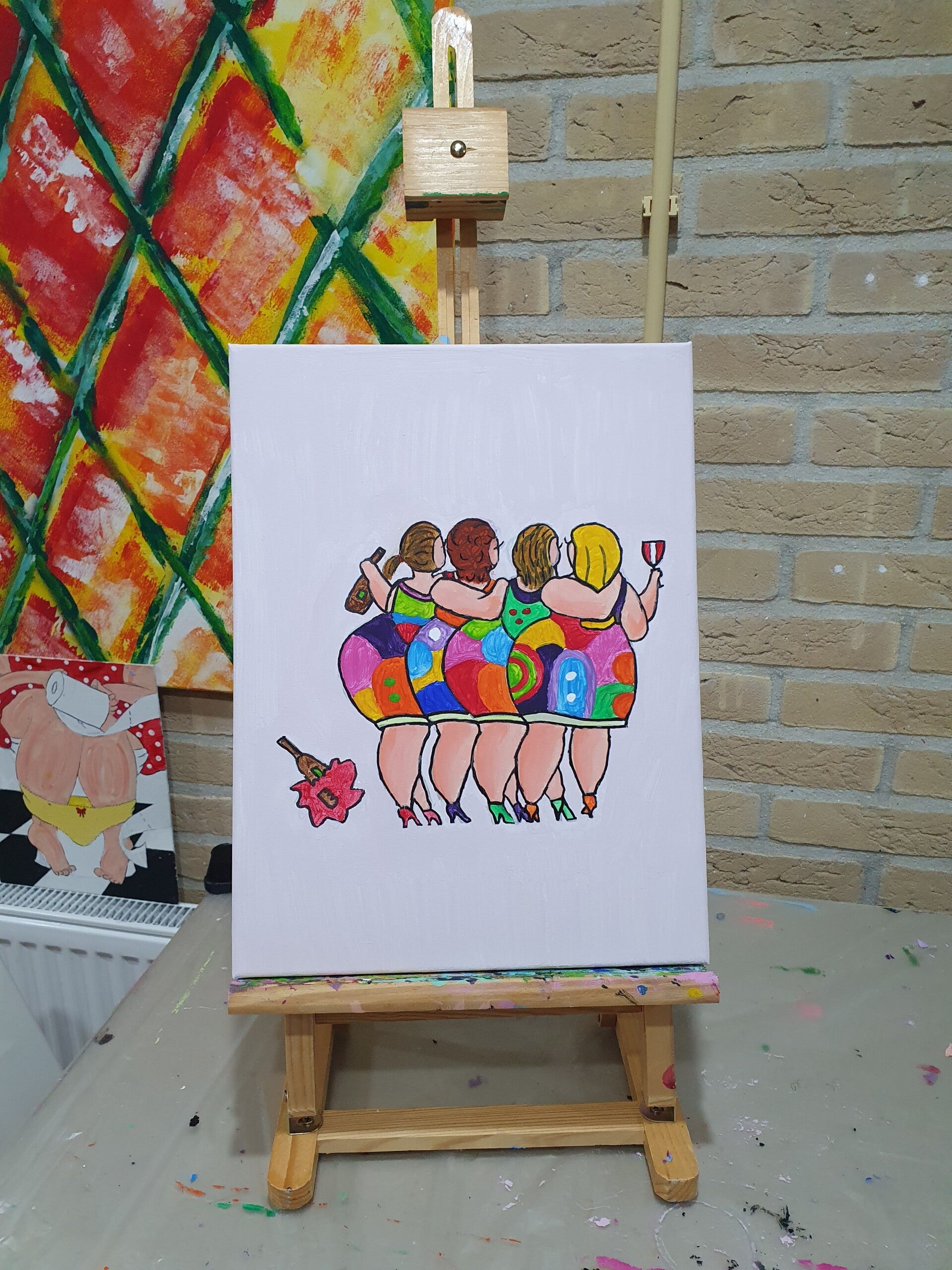 mozaiek workshop workshop mozaiek porselein schilderen workshop vriendinnen borden schilderen Workshop sieraden maken Leuk tijdens vrijgezellenfeest Eigen unieke sieraden maken