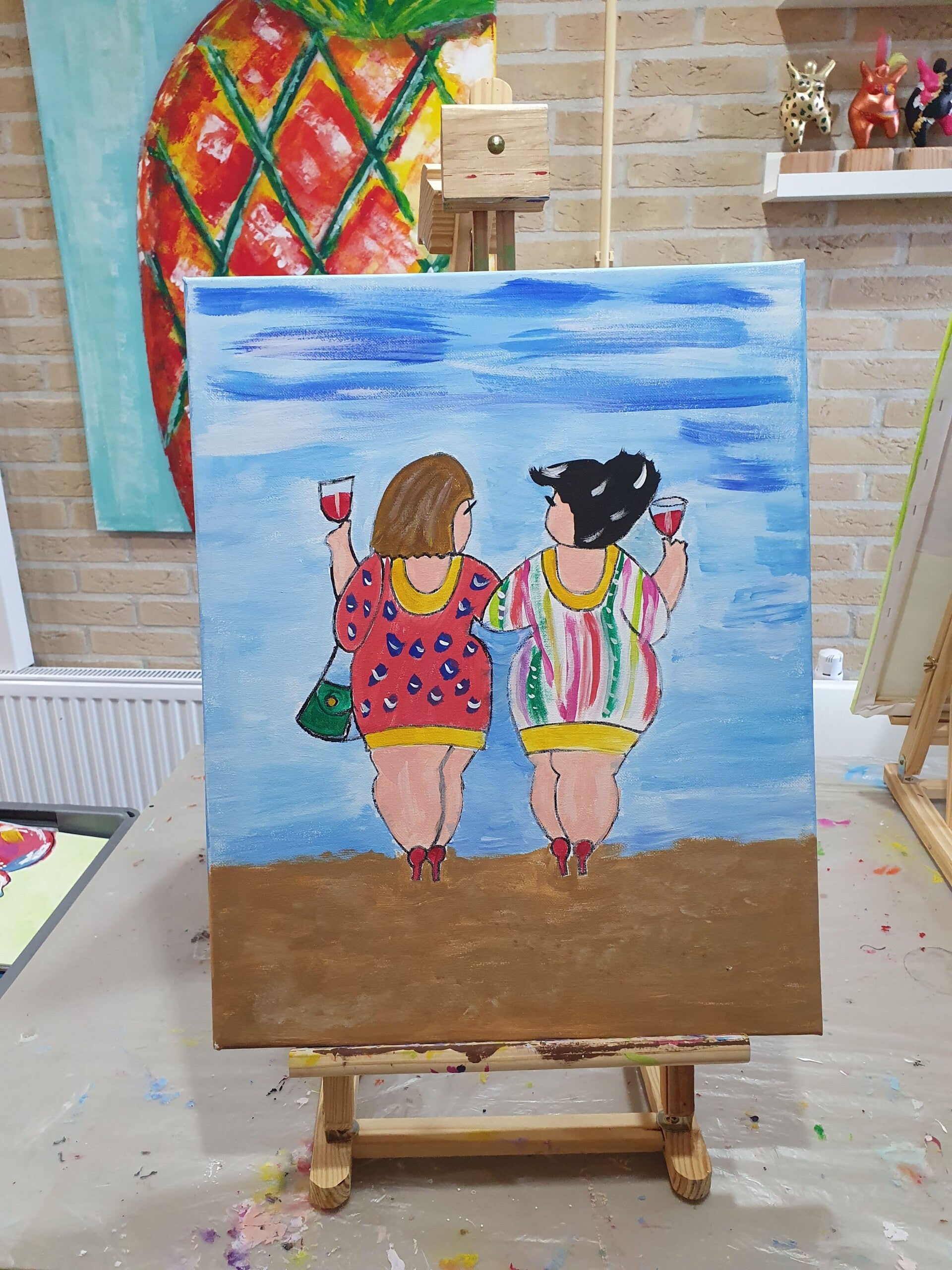 workshop, workshops, creatieve workshops, creatieve workshop, workshop drenthe, workshops drenthe, zussen uitje, dikkedamesschilderen, dikke dames schilder, workshop sieraden maken, dikke dames beeldje schilderen, workshop met vriendinnen, leuke workshops