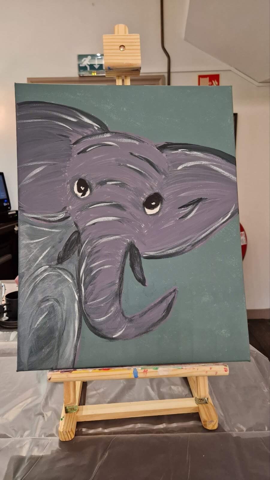 workshop het vrolijke schilderij schilderen, workshop, workshop Drenthe, workshops Drenthe, creatieve workshop, creatieve workshops, creatief uitje Drenthe, zussendag, activiteiten Drenthe, personeelsuitje, workshop koe schilderen