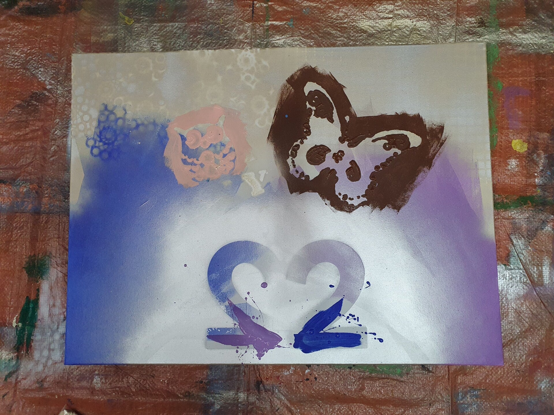 workshop graffiti modern schilderen, workshop, workshop Drenthe, workshops Drenthe, creatieve workshop, creatieve workshops, bedrijfsuitje Drenthe, creatief uitje Drenthe, workshop mannen, workshop 10 personen of meer, workshop grote groepen, Brood schild