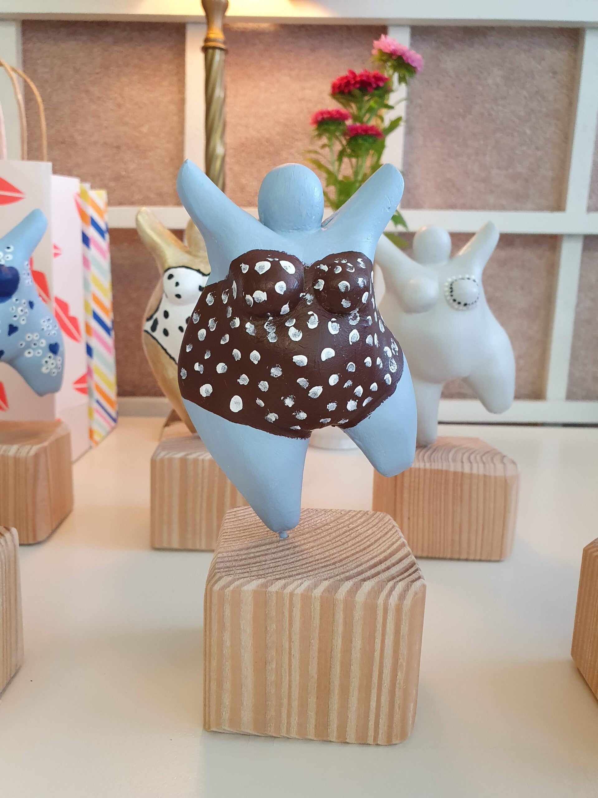 workshop beeldje dikke dame schilderen 