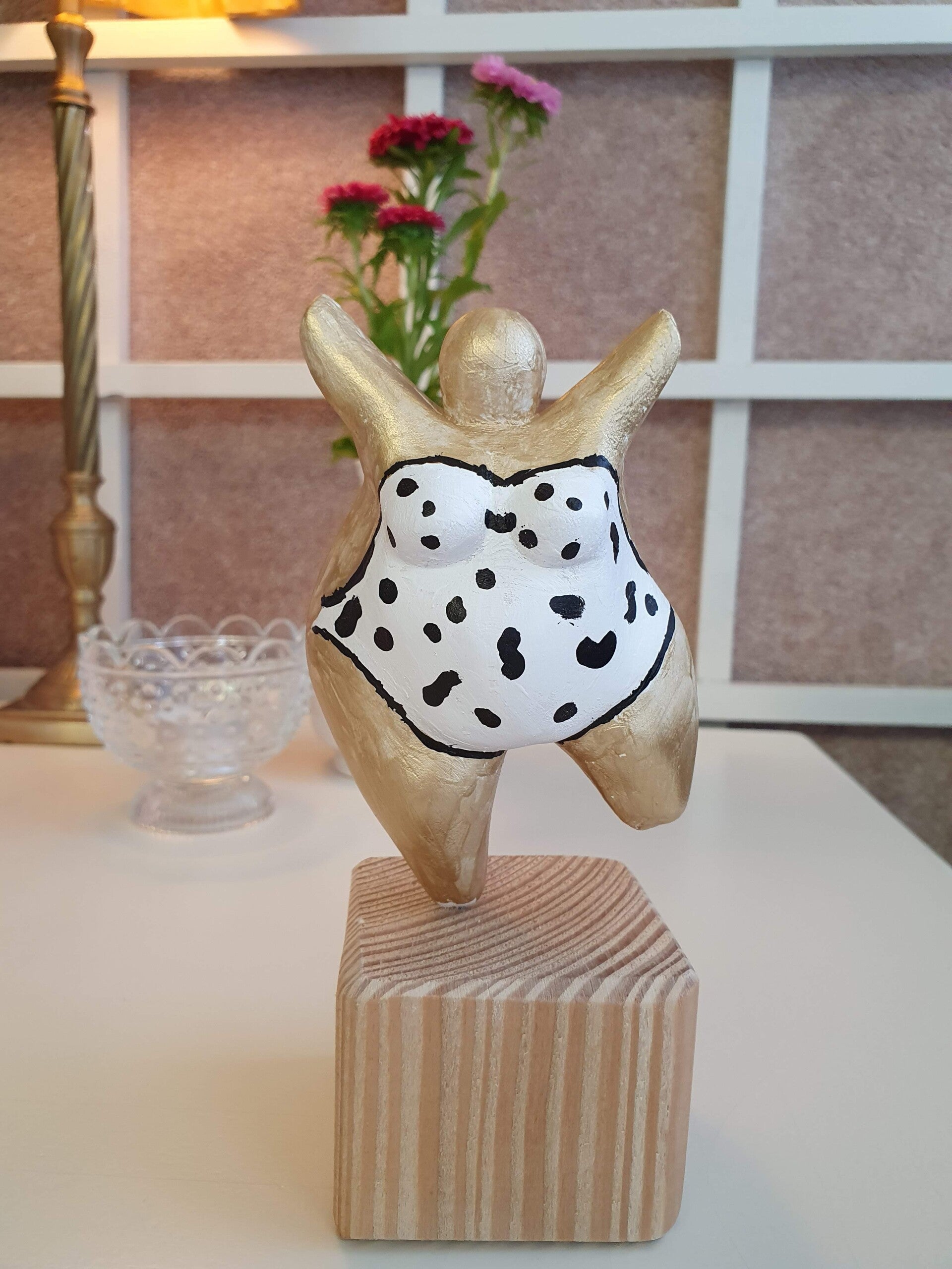 workshop beeldje dikke dame schilderen 