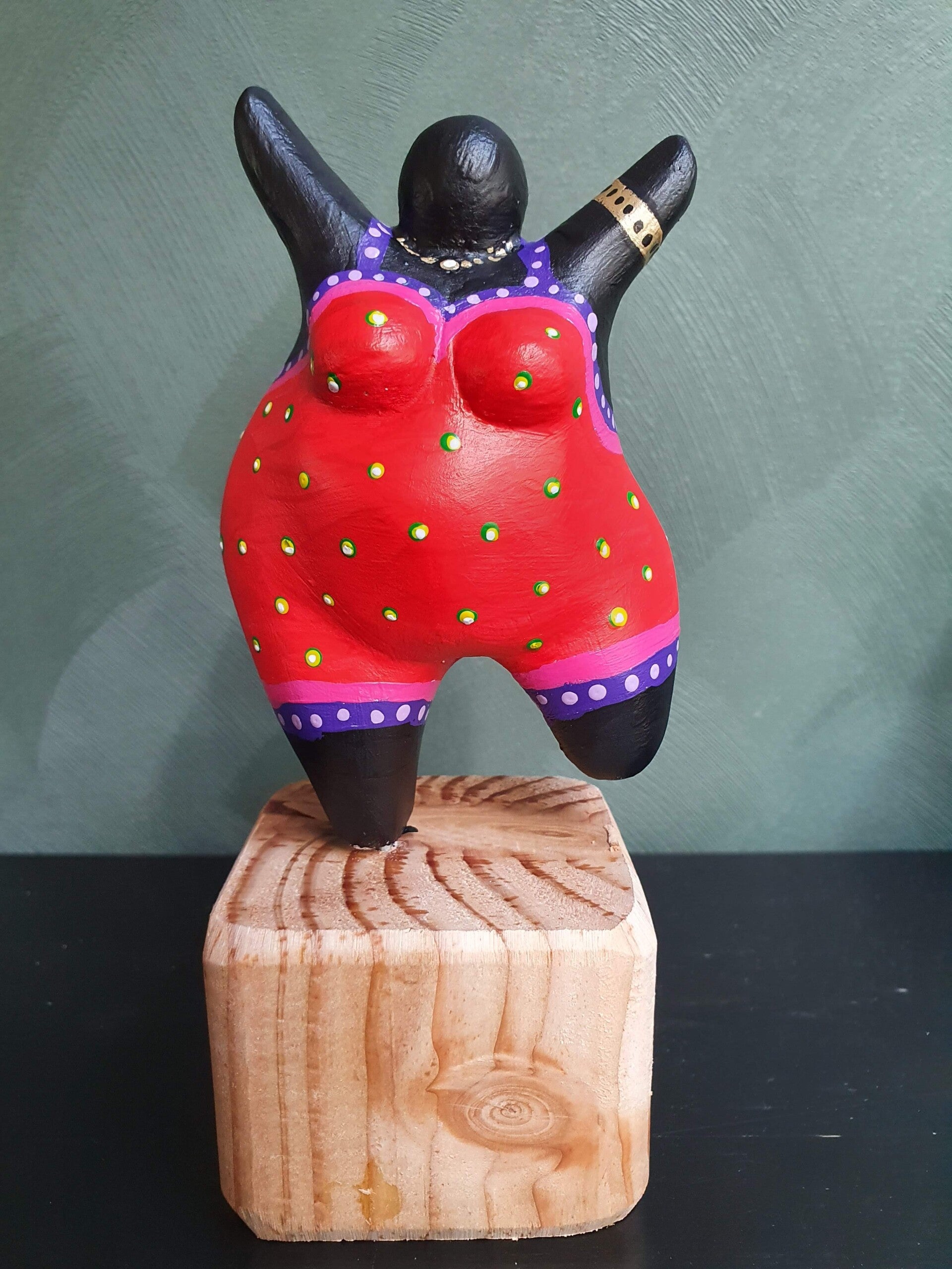 workshop beeldje dikke dame schilderen 