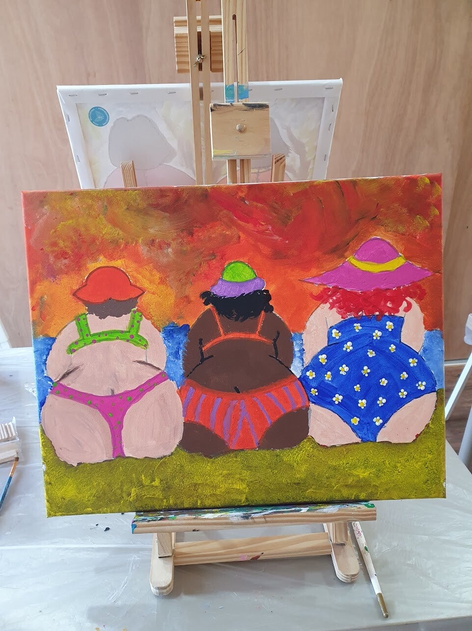 workshop beeldje dikke dame schilderen, workshop, workshop Drenthe, workshops Drenthe, creatieve workshop, creatieve workshops, personeelsuitje Drenthe, creatief uitje Drenthe, vriendinnenuitje, zussendag, betaalbare workshop, workshop aanbieding