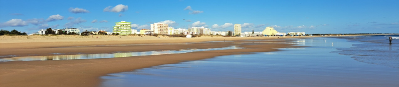 Zicht op Monte Gordo