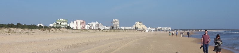 Zicht op Monte Gordo