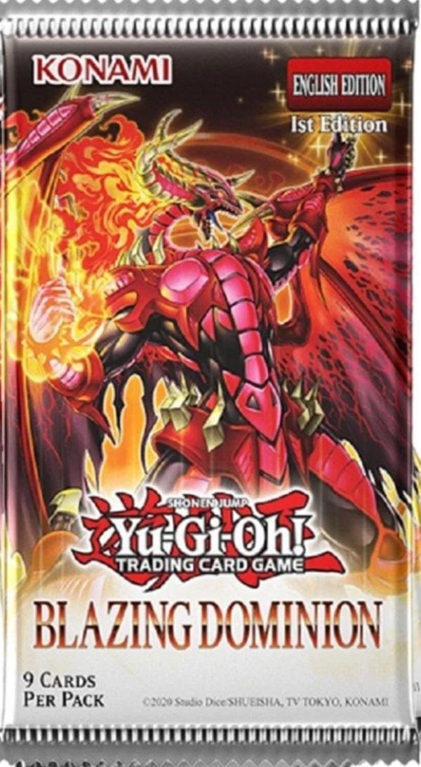 Yu-gi-oh Blazing Dominion Booster Pack