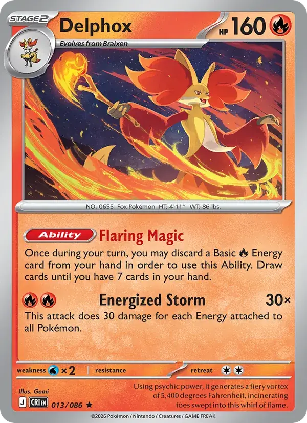 Delphox 013/086