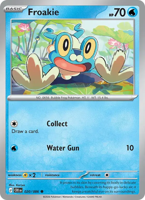 Froakie 020/086
