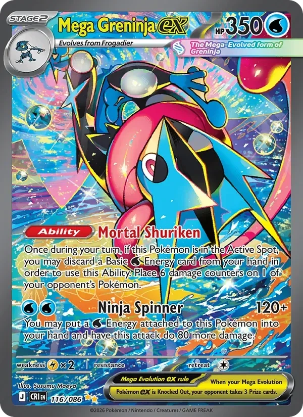 Mega Greninja EX 116/086