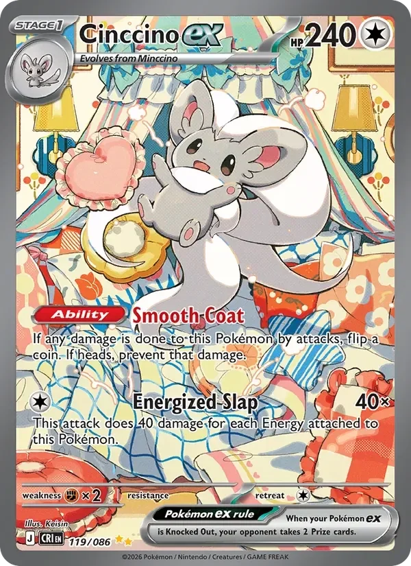 Cinccino EX 119/086