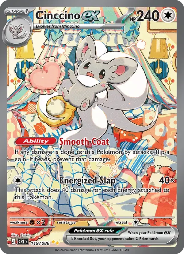 Cinccino EX 119/086