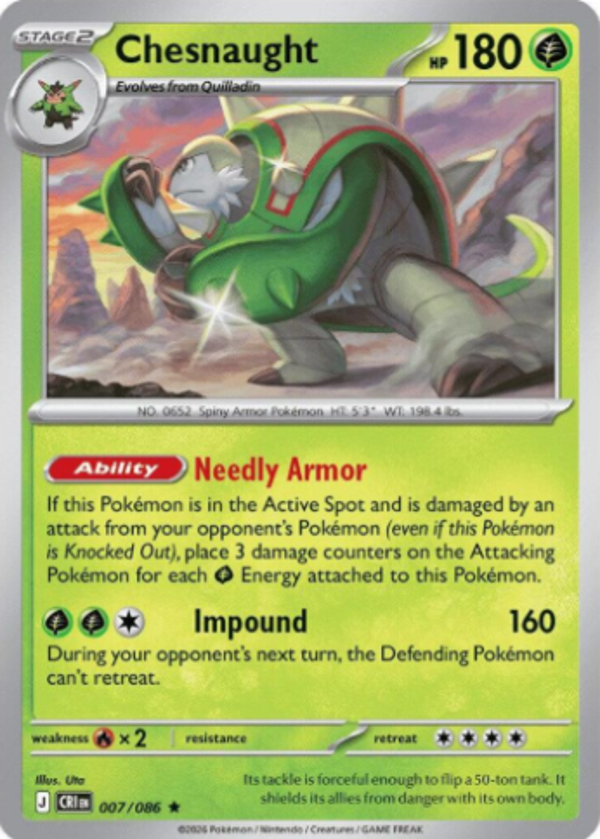 Chesnaught 007/086