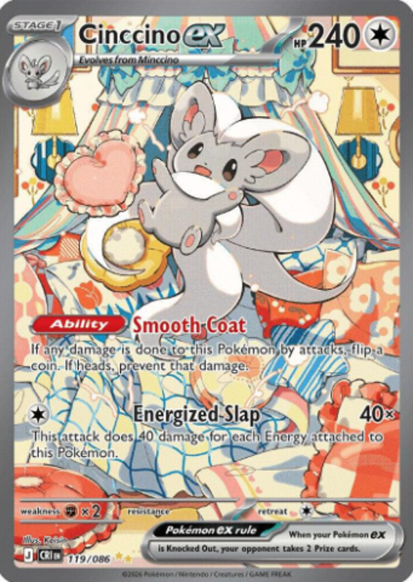 Cinccino EX 119/086
