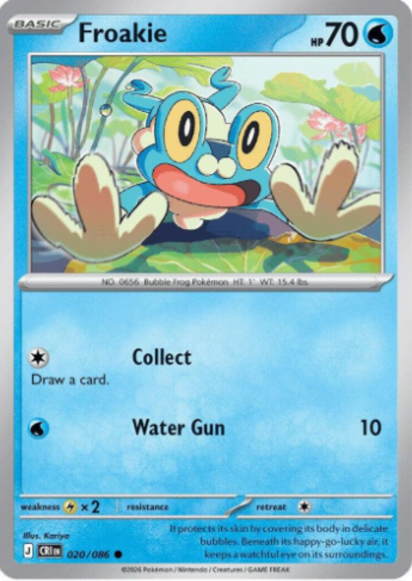 Froakie 020/086