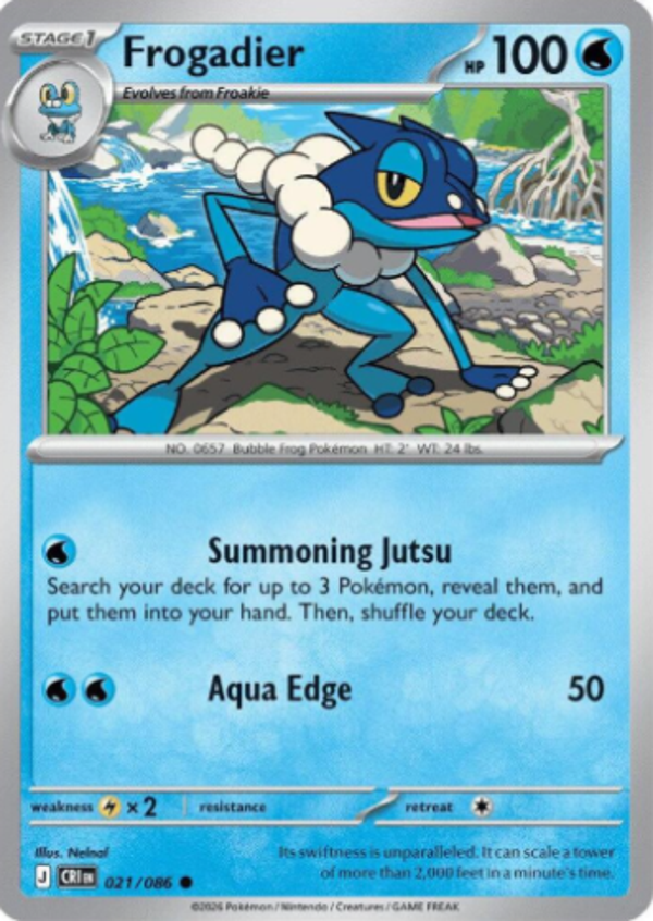 Frogadier 021/086