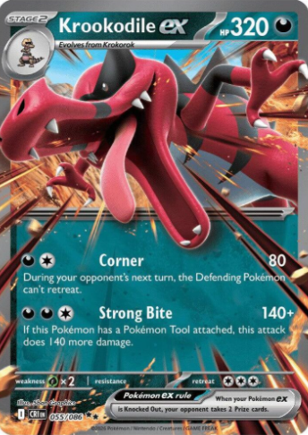 Krookodile EX 055/086
