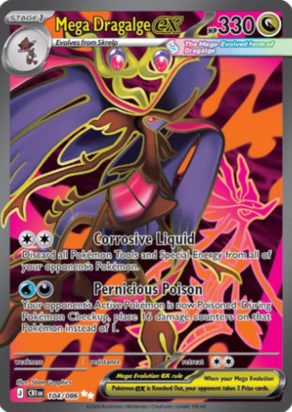 Mega Dragalge EX 104/086