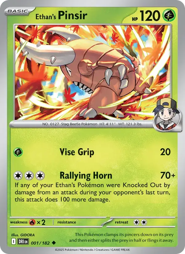 Ethan's Pinsir 001/182 (DRI)