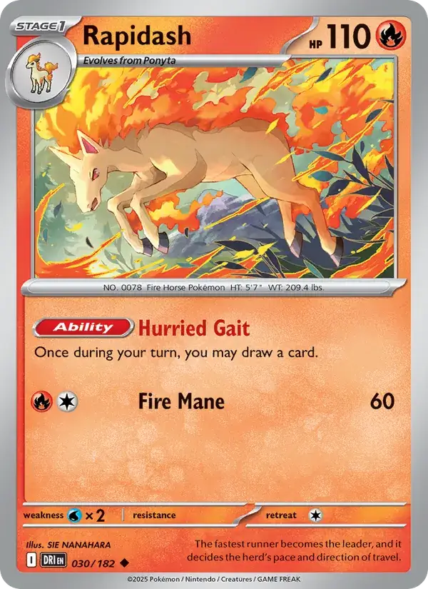Rapidash 030/182
