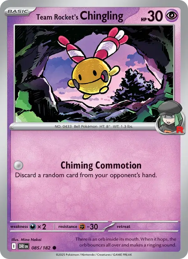 Team Rocket's Chingling 085/182