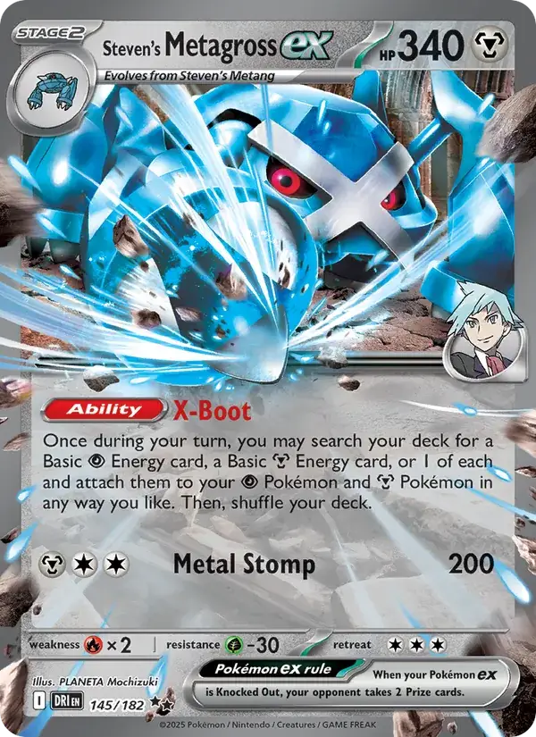 Steven's Metagross EX 145/182