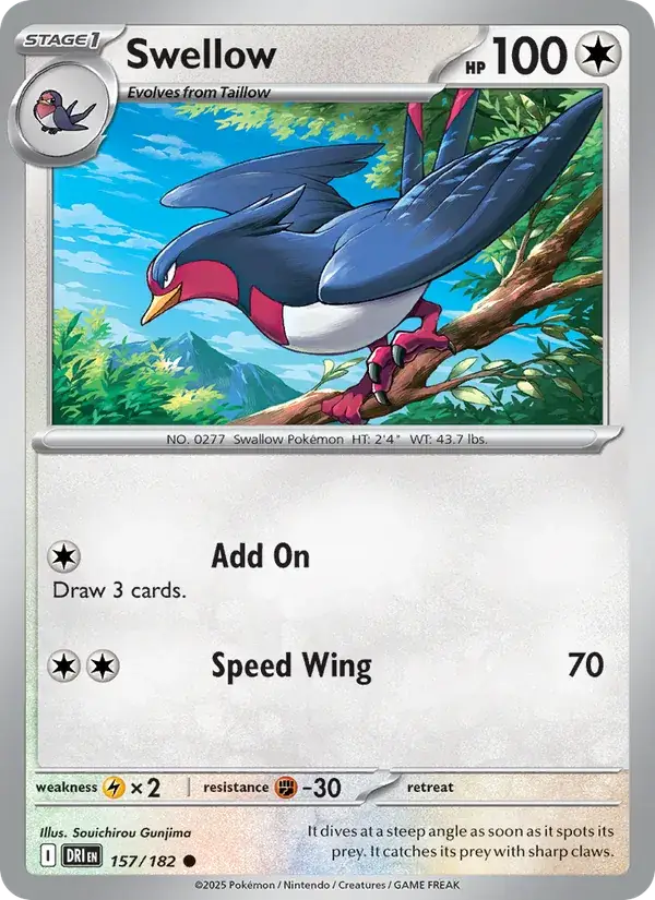 Swellow 157/182